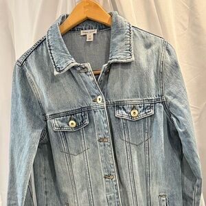 Tribal Light Blue Denim Jacket